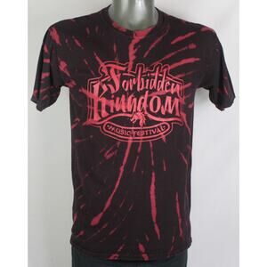 Insomniac Forbidden Kingdom Music Festival Tie Dye Shirt M rave bass festival